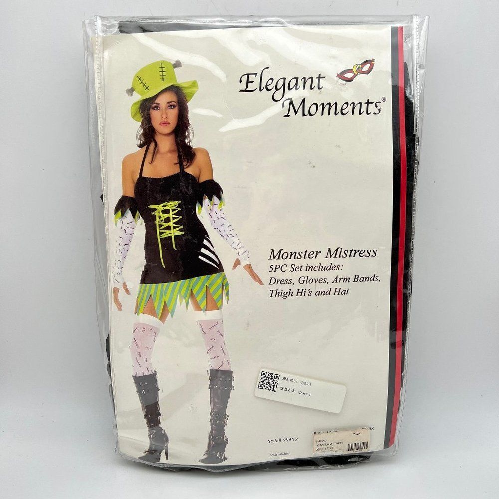 New Elegant Moments Monster Mistress Costume - Size 1X/2X